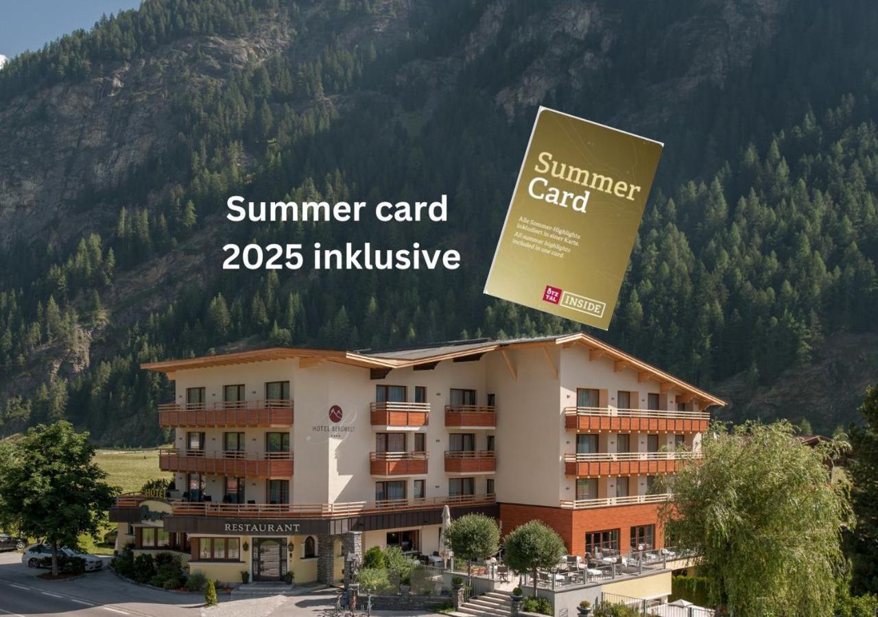 Hotel Bergwelt Längenfeld Buitenkant foto